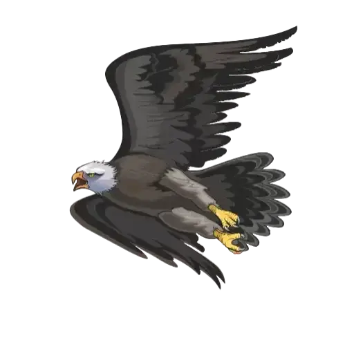 On Demand Towing logo. Its an eagle in flight.